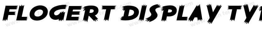 Flogert Display Typeface字体转换